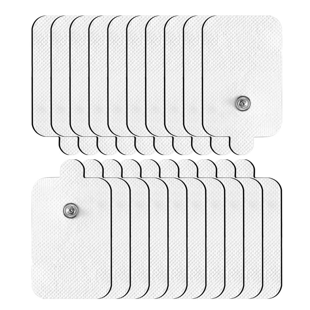 10/20Pcs TENS Electrode Pads Nerve Massage Pads Gel Reusable Massager Parch Replacement for Body EMS Muscle Stimulator Stickers view 6