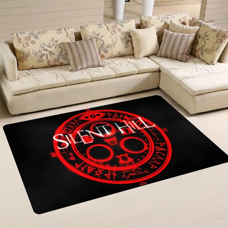 

Silent Hill Room Rugs Horror Game Carpet Entrance of House Gaming Door Mat Kitchen Rug Carpets Balcony Home Foot Doormat Mats