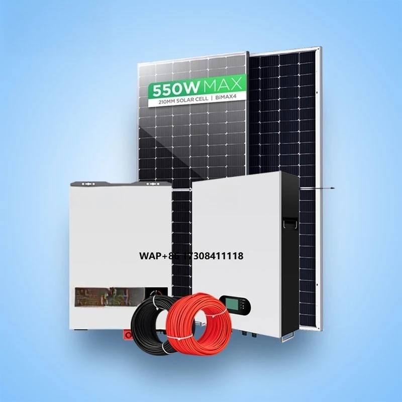 5000 Watts Solar Energy Home Solar Backup Battery and Solar Energy Setup for Home