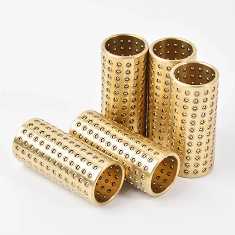 2pcs -5pcs Mold Brass Ball Bearing Bushing Stamping Die Accessories Ball Retainer Cages Guide Sleeves ID16 to ID60mm