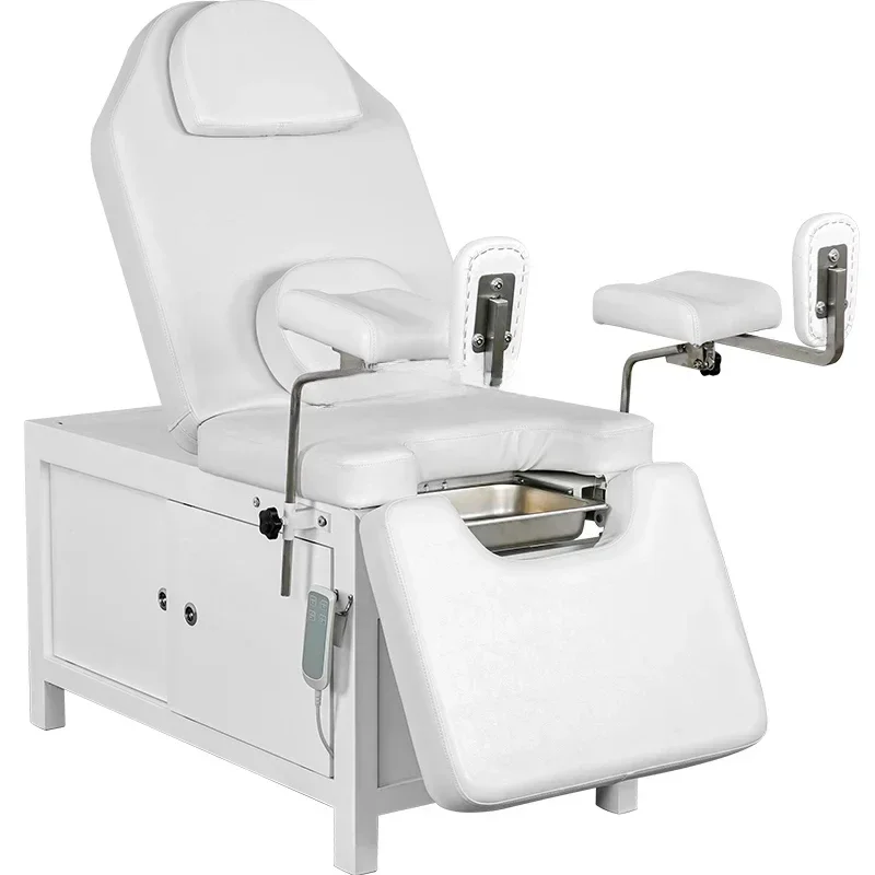 Electric Private Bed Gynecological Examining Table Nursing Bed Multi-Function Lifting Confinement Washing Bed