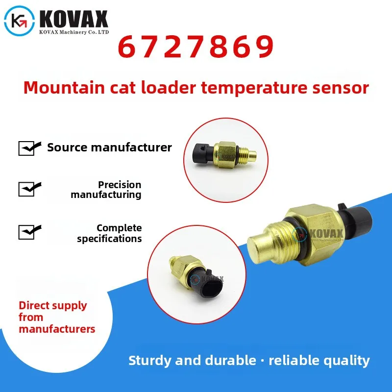 

Fits 6727869 Bobcat Loader Temperature Sensor 430 435 E25 E26 T2250 V417 S850 T