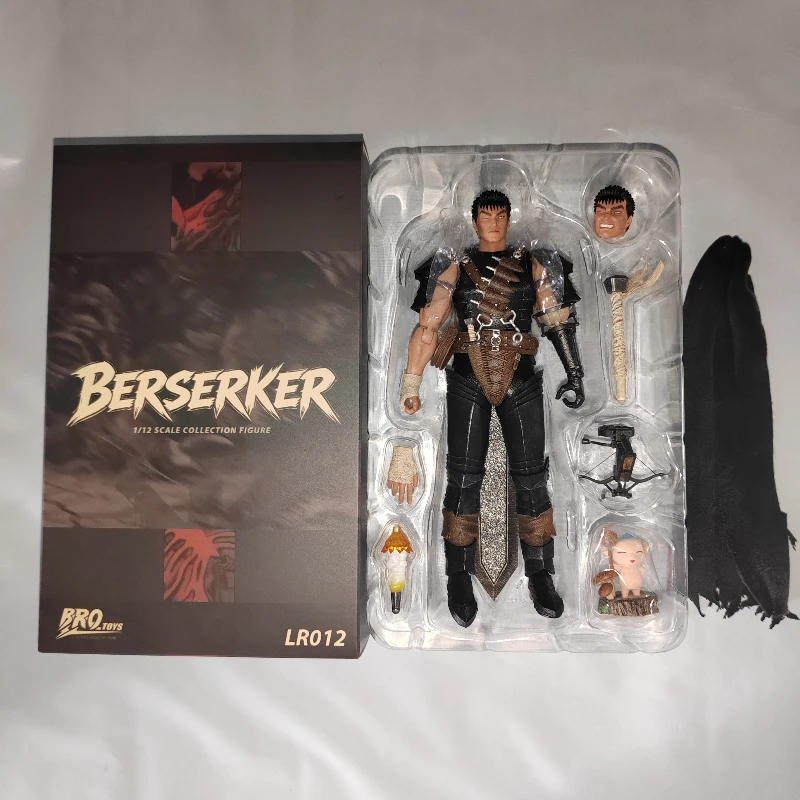 24-Hour Shipping】BROTOYS Berserk Series -Guts- (Black Swordsman