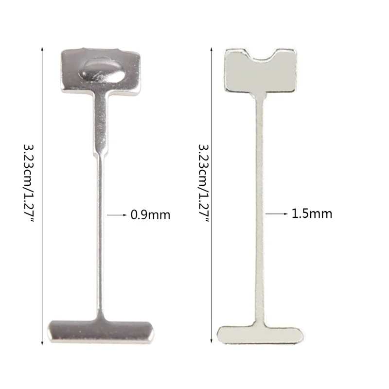 Sistema nivelamento azulejos, 50 peças, agulhas aço para nivelamento azulejos, 0.9mm 1.5mm para instalação