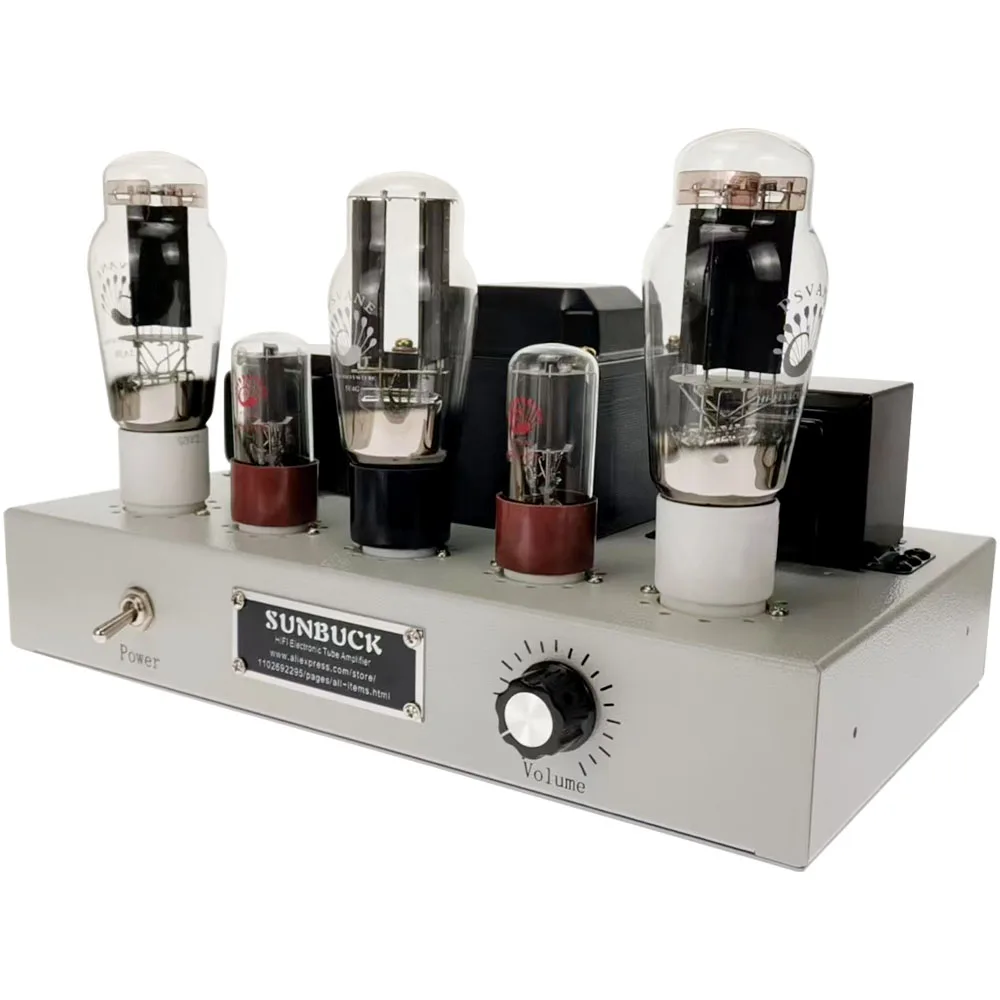 AIYIMA SMSL 6SN7 Push 2A3 Vacuum Tube Amplifier 2.0 Stereo 5W 5U4G Rectify Pure Handmade 2A3 Tube Power Amplifier Audio