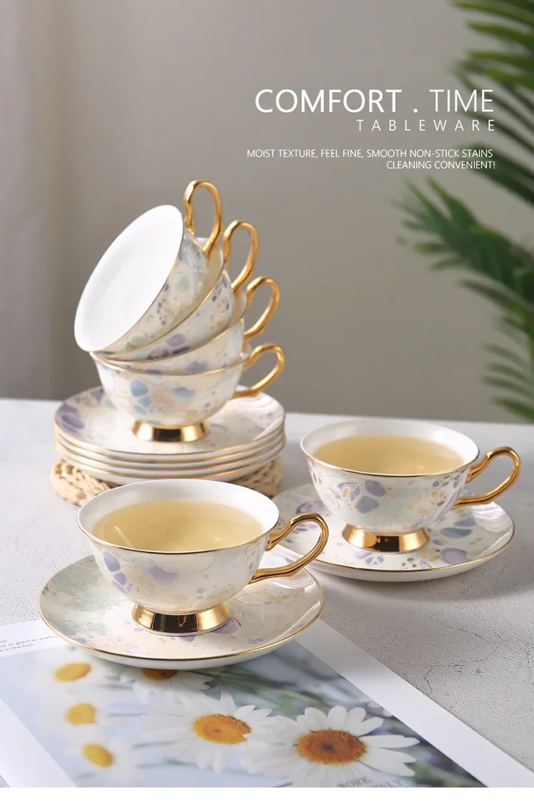 coffee cup gift box exquisite afternoon tea tea set bone china
