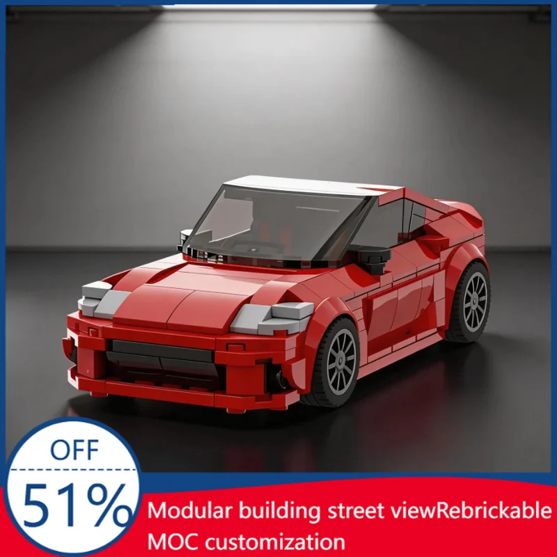 

NEW 372 PCS GR86 Technical Racing Corvetted C8 Z06 1:8 Supercar Model Building Blocks Speed Vehicle Bricks Toys Kids Adult Gifts