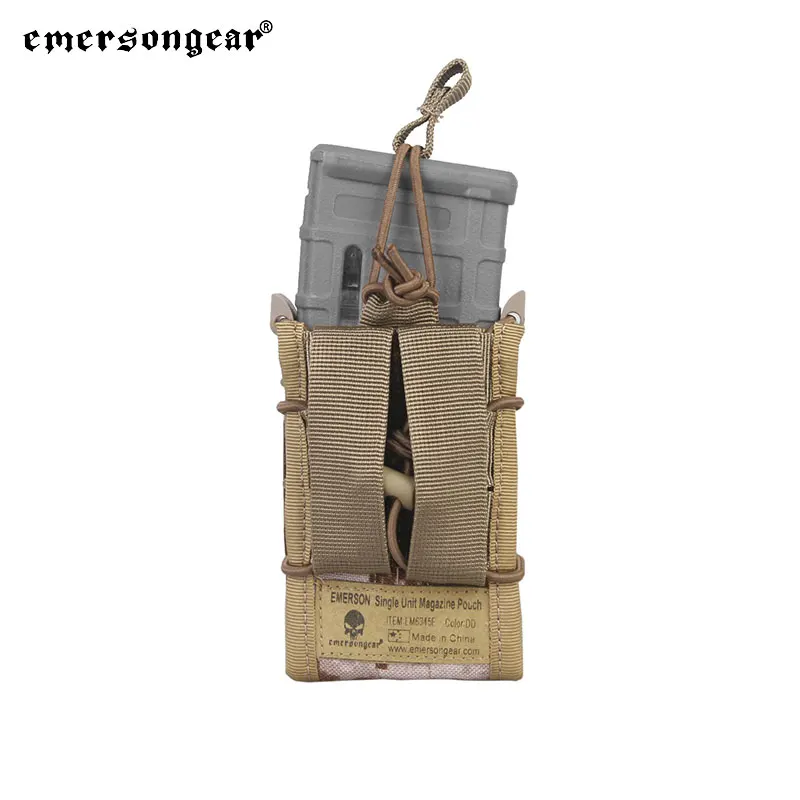 Emersongear 5.56 Dual Decker Magazine Pouch Jacht Tactische M4 Mag Pouch Airsoft Rifle Molle Mag Nylon Pouch Paintball