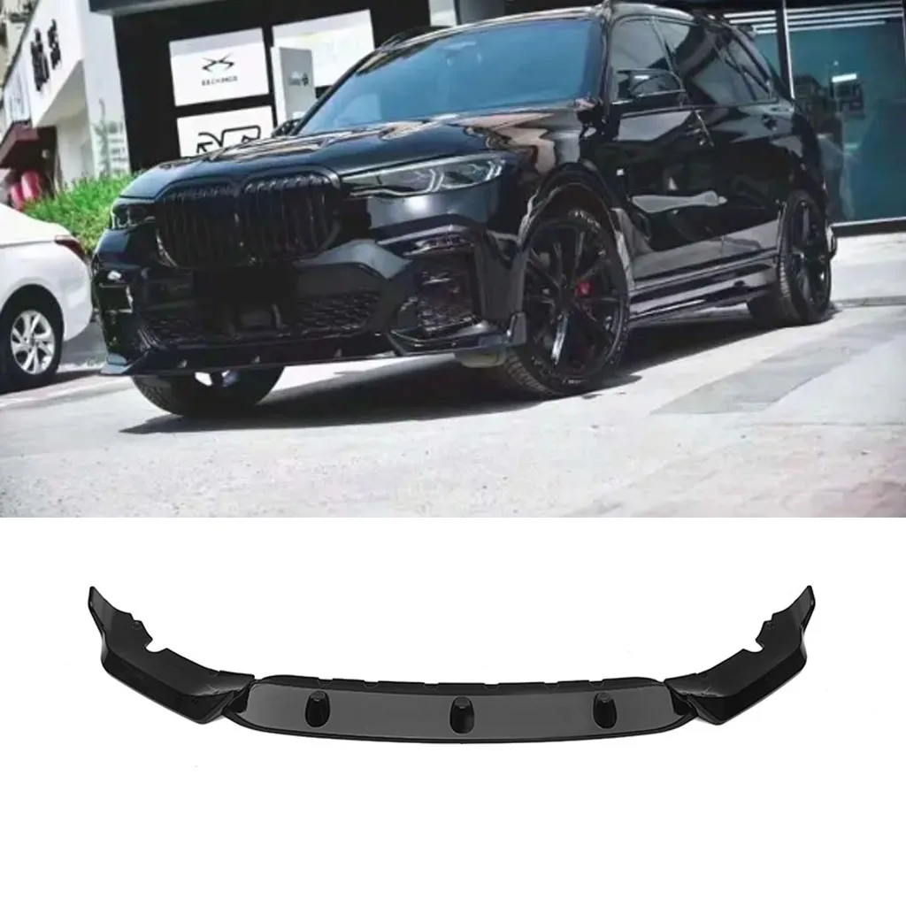 

Front Bumper Lip Spoiler Splitter Protector For BMW G07 X7 M Sport 2019 2020 2021 2022 Car Styling Body kits