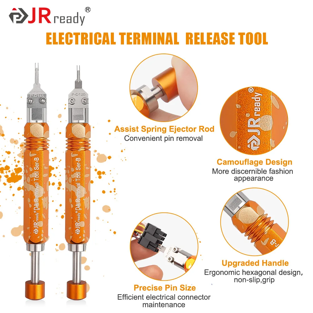 JRready Ejector Rod Pin Extractor,Mini-Fit Jr Extraction Tool for Molex MX3.0 Male/Female&Computer Repairs&Mini-Fit Jr.TM Series