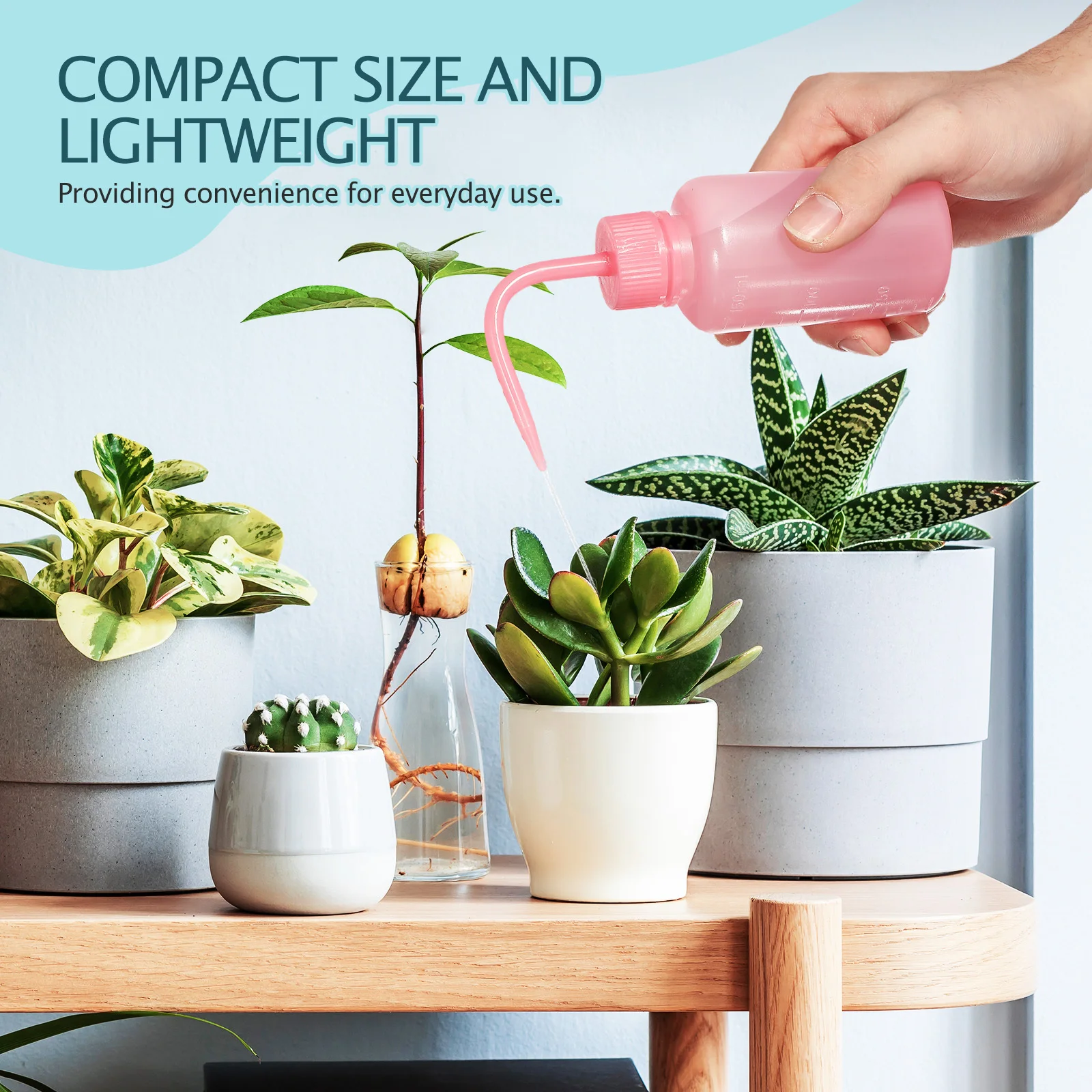 3 pezzi bottiglia di risciacquo per ciglia 150 ml segnature graduate spremere bottiglia di lavaggio per la pulizia delle ciglia irrigazione succulenta erogazione di precisione