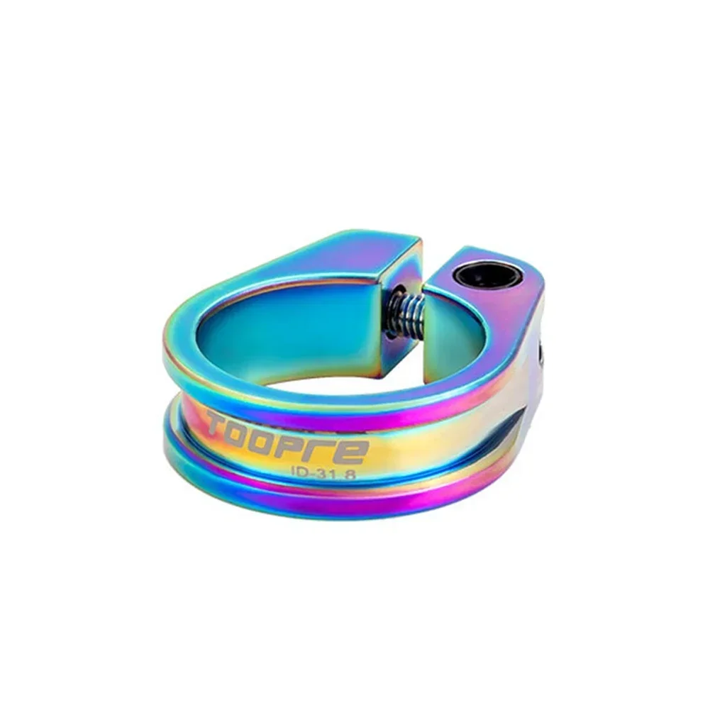 Pince de tige de dégager en alliage d'aluminium coloré pour femme, collier de serrage pour tige de dégager, VTT, vélo de route, adolescent, enfant, homme, nouveau style