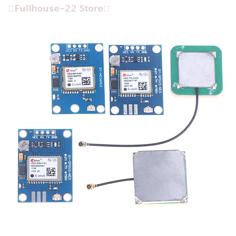 【MAX-22】 Módulo controlador de vuelo GPS GY-NEO6MV2 Módulo controlador de Dron GPS NEO-6M con Control de vuelo Antena grande de 3V-5V