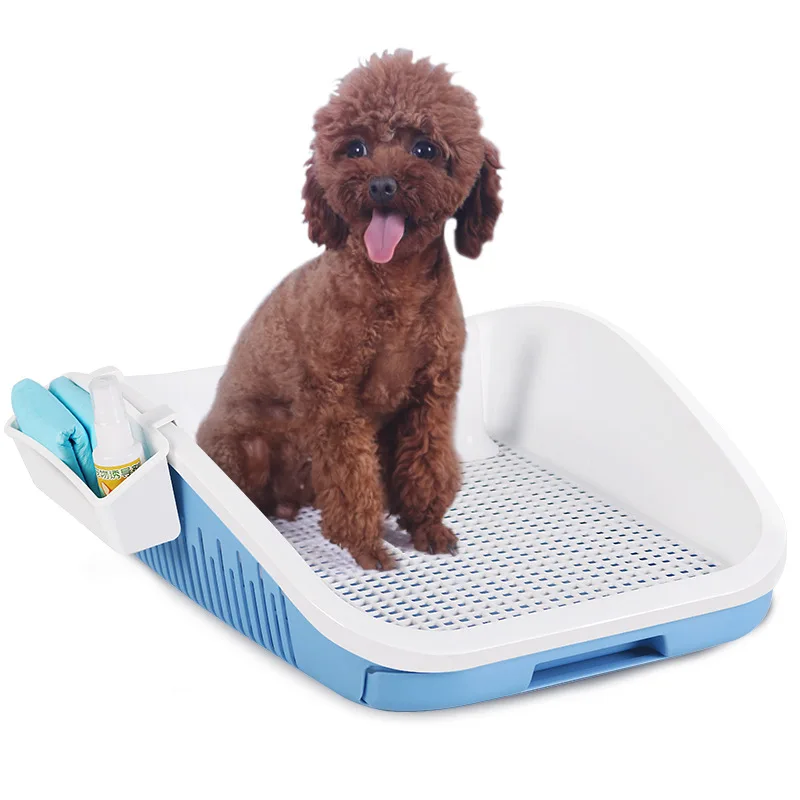 pet supply Dog Urine Tray  With storage box  Indoor Dog Pot Portable Drawer Small and medium-sized dog toilets