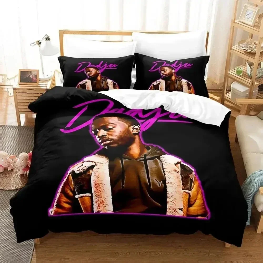 3D Print Singer Dadju Prince Dadj Bedding Set Duvet Cover Bed Set Quilt Cover Pillowcase Comforter king Queen Size Boys Adult