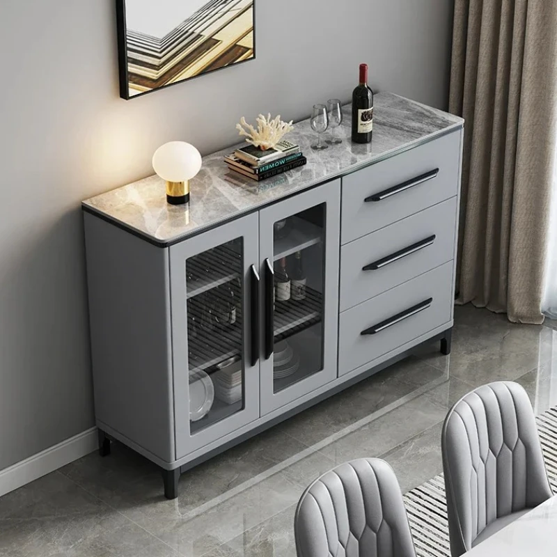 Density Board Living Room Cabinets Drawer Storage Minimalist Drinks Cabinets Ultra Thin Sideboard Szafki Do Salonu Furniture