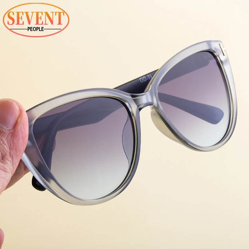 Oversized Cat Eye Sunglasses Women 2024 Luxury Brand Designer Fashion Cateye Sun Glasses For Female Vintage Shades Eyewear UV400