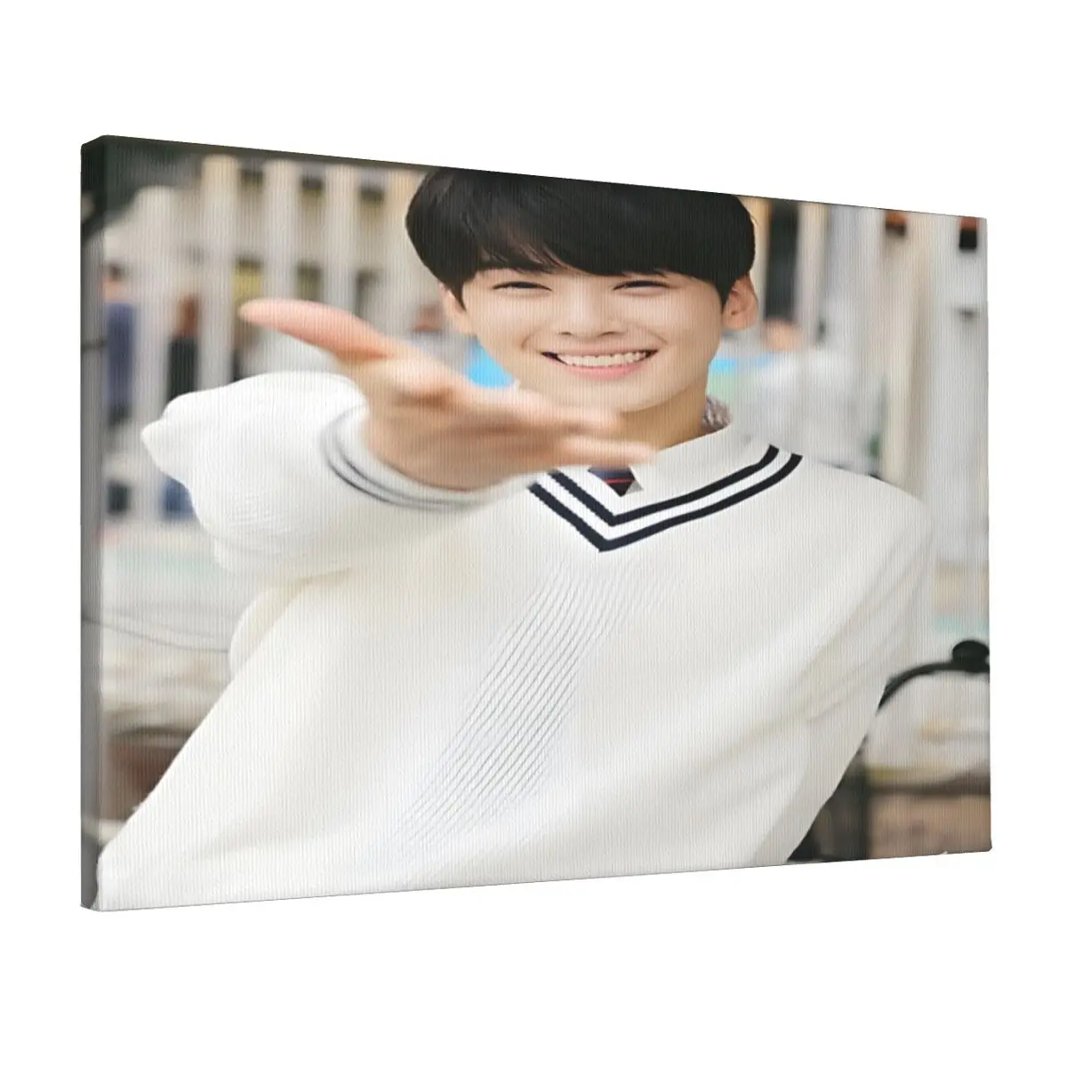 Eunwoo Astro Figur Frameless Posters Canvas Paintings High Quality Art Picture Prints Friends Child Gifts Room Bedroom Decor