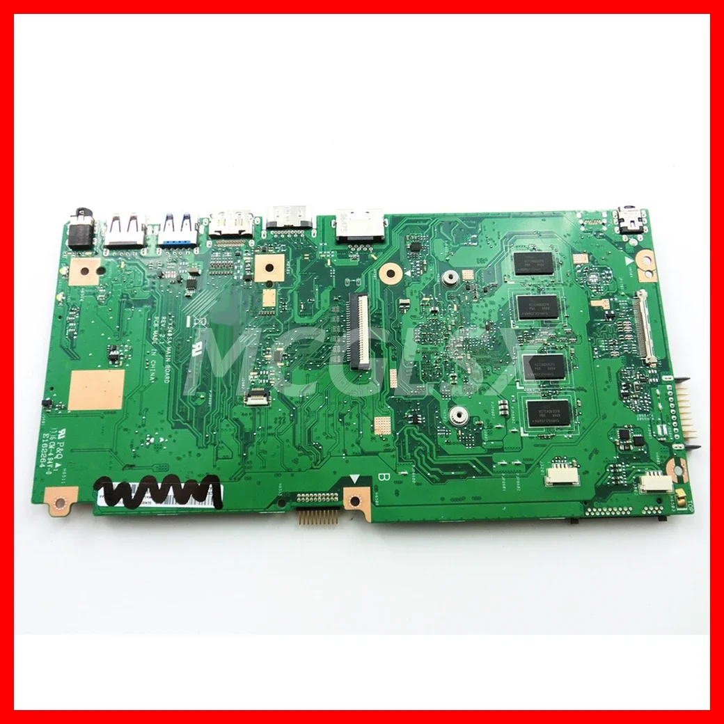 X540SA Mainboard For Asus VivoBook X540S X540SA X540SAA F540S Laptop Motherboard With N3150 N3700 N3710 CPU 2GB 4GB-RAM