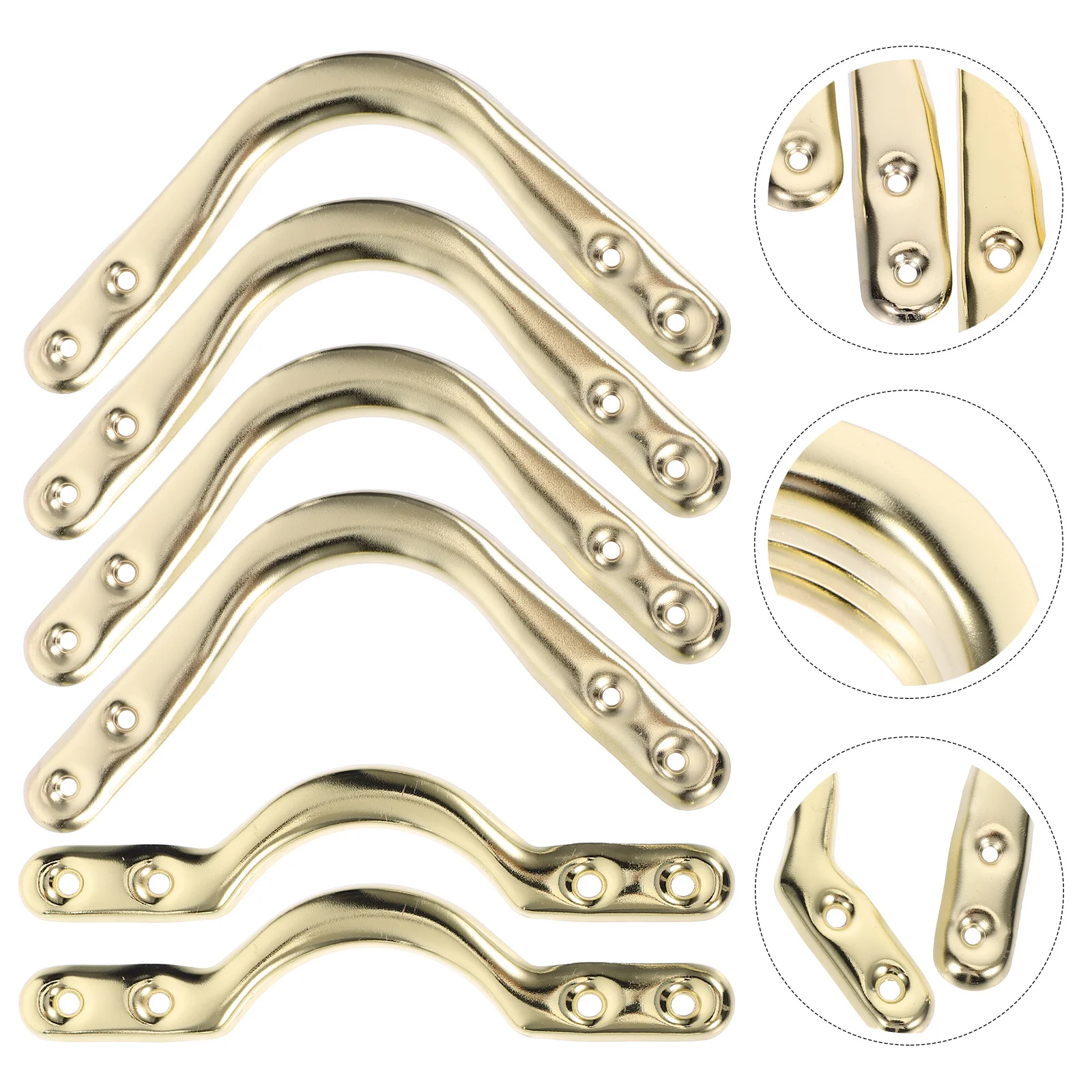 

6Pcs Pool Table Metal Corner Bracket Heavy Duty Billiard Net Pockets Fixator for Snooker Table Drop Ball Holder Rack