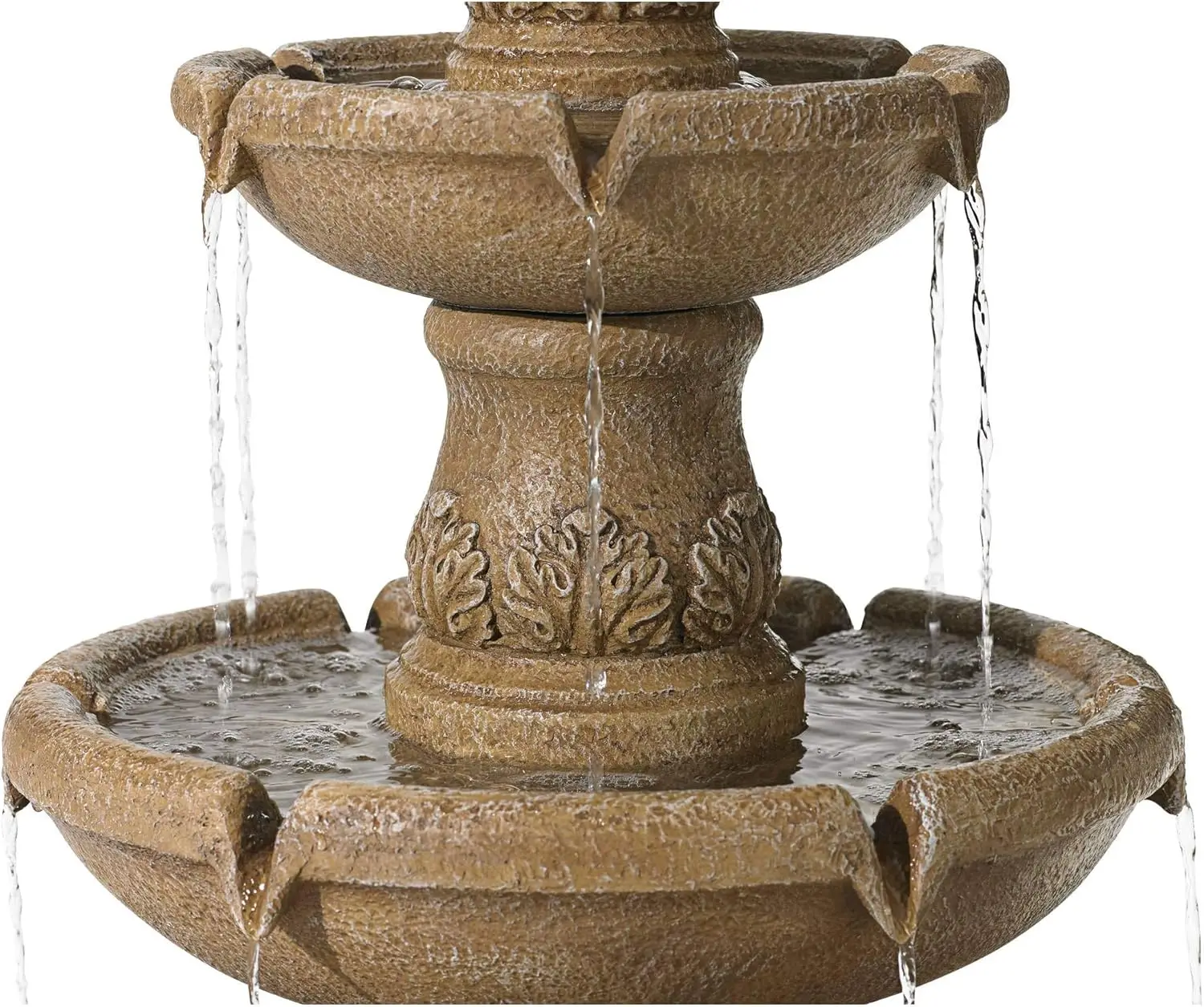 Domanico Italian Outdoor Floor Bubbler Fountain and Waterfalls 57