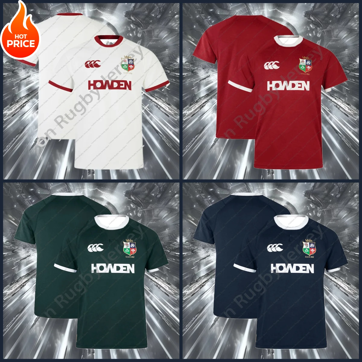 

2025 New Rugby Jersey Men's Women's Summer Fitness Sports T-shirt Crew Neck Short Sleeve 3D Printed Outdoor T-shirts Tops