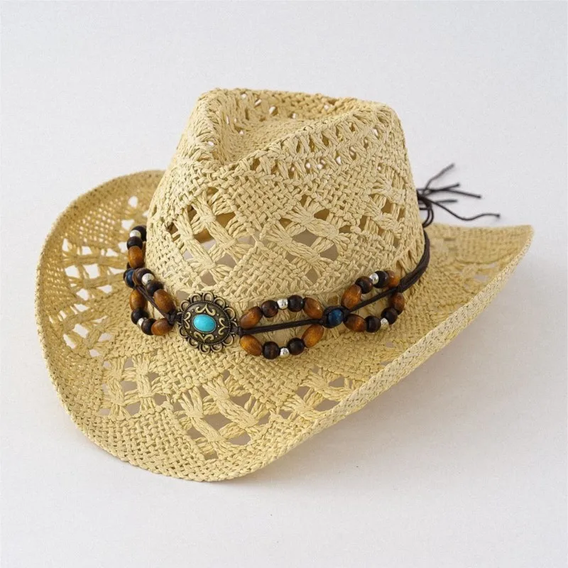 

Hollowed-out hat sun-protective outdoor