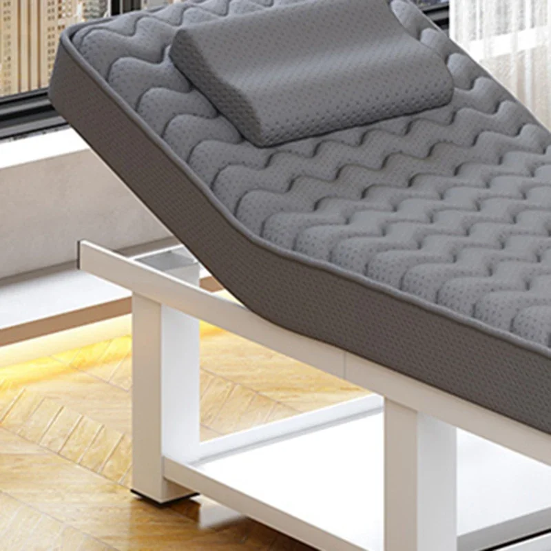 Tavoli da massaggio regolabili nordici Tavoli da massaggio sollevabili di design per salone di bellezza Pediluvio Mobili confortevoli Massagebett HBMT