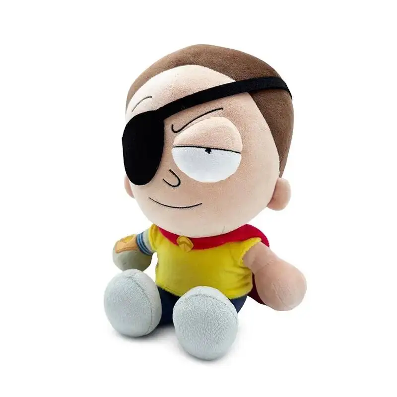 Neue Rick und Morty Plüschpuppe Anime-Spiel Rick Sanchez Morty Smith Stofftier Weiche Puppe Sammlerstück Geschenk für Fans Wohndekoration – Detail 5