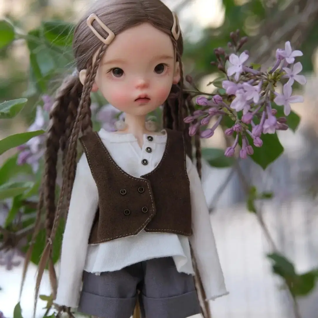 

Новая кукла sdBJD 1/6 Fangfang Girl, большие глаза, милая кукла из смолы, художественная модель, игрушка высокого качества, сделай сам, макияж, бесплатная доставка