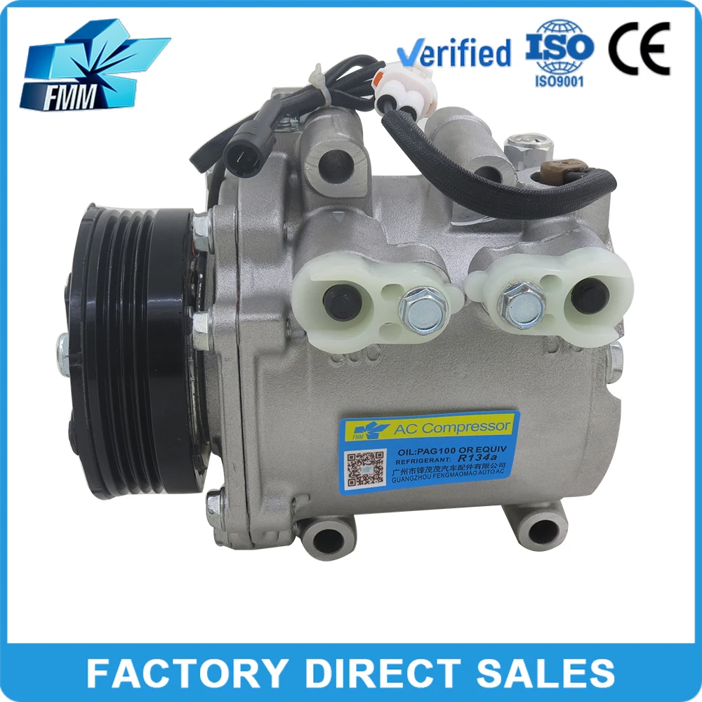 

FMM MSC60CA A/C AC Compressor for Suzuki ignis Subaru Mitsubishi 2000-2003 95200-86GA0 9520086GA0 AKC200A081 12V
