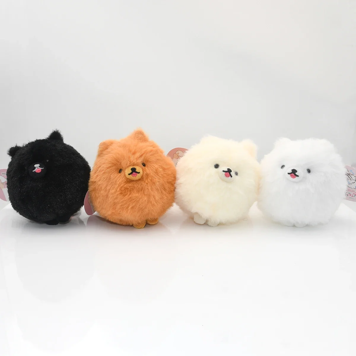 Yell stuffed animals Tail wagging! Pomeranian gimmick mascot cute kawaii 12cm dog puppies plush toys