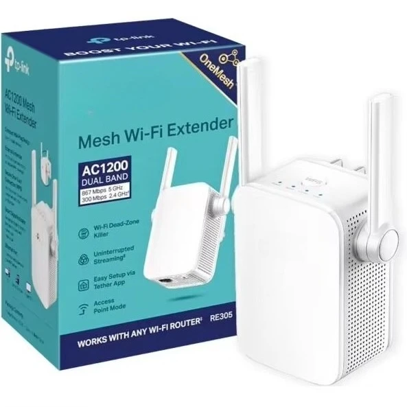 Wireless WiFi Repeater Extender RE305 Supports AP Mode 802.11ac
