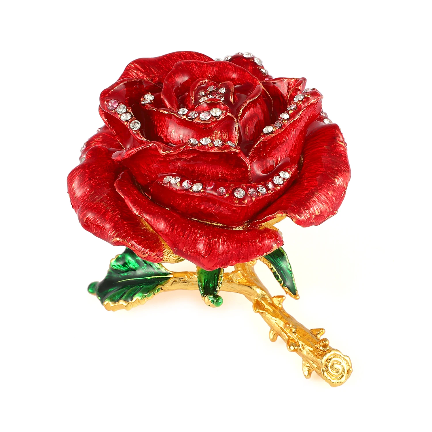 Retail Beautiful Red Rose Flower Home Decor Crafts for Wedding Decoration