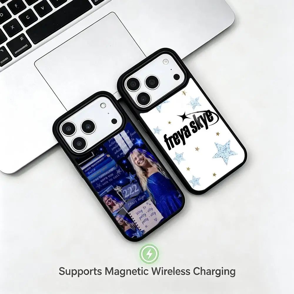 Popular singer Freya Skye  gift Phone Case For iPhone17,16,15,14,13,12,11 Plus,Pro Compatible with magnetic wireless charging