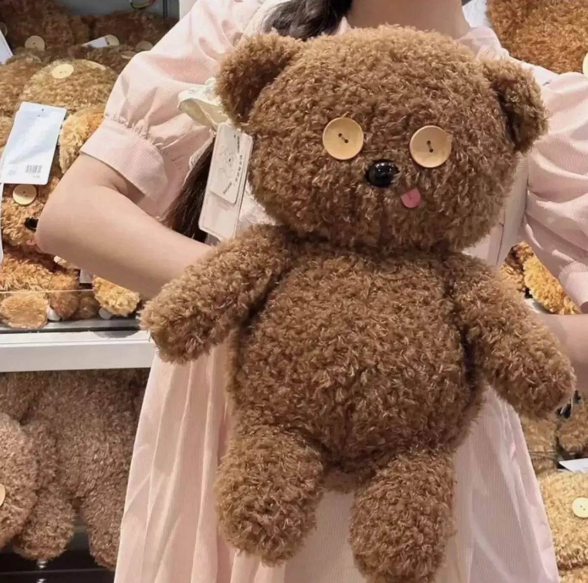 

Women Cartoon bear plush bag girl cute backpack gift