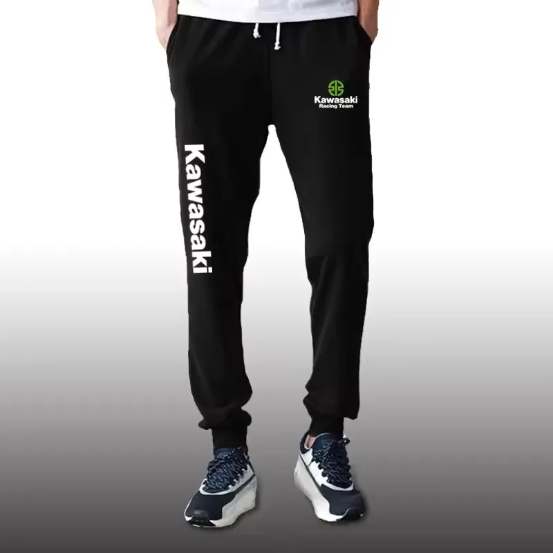 

Kawasaki 2025-26 Trendy Printed 3D Printed Pants for Men's and Women's Daily Casual Outdoor Motorcycle Riding Casual Pants