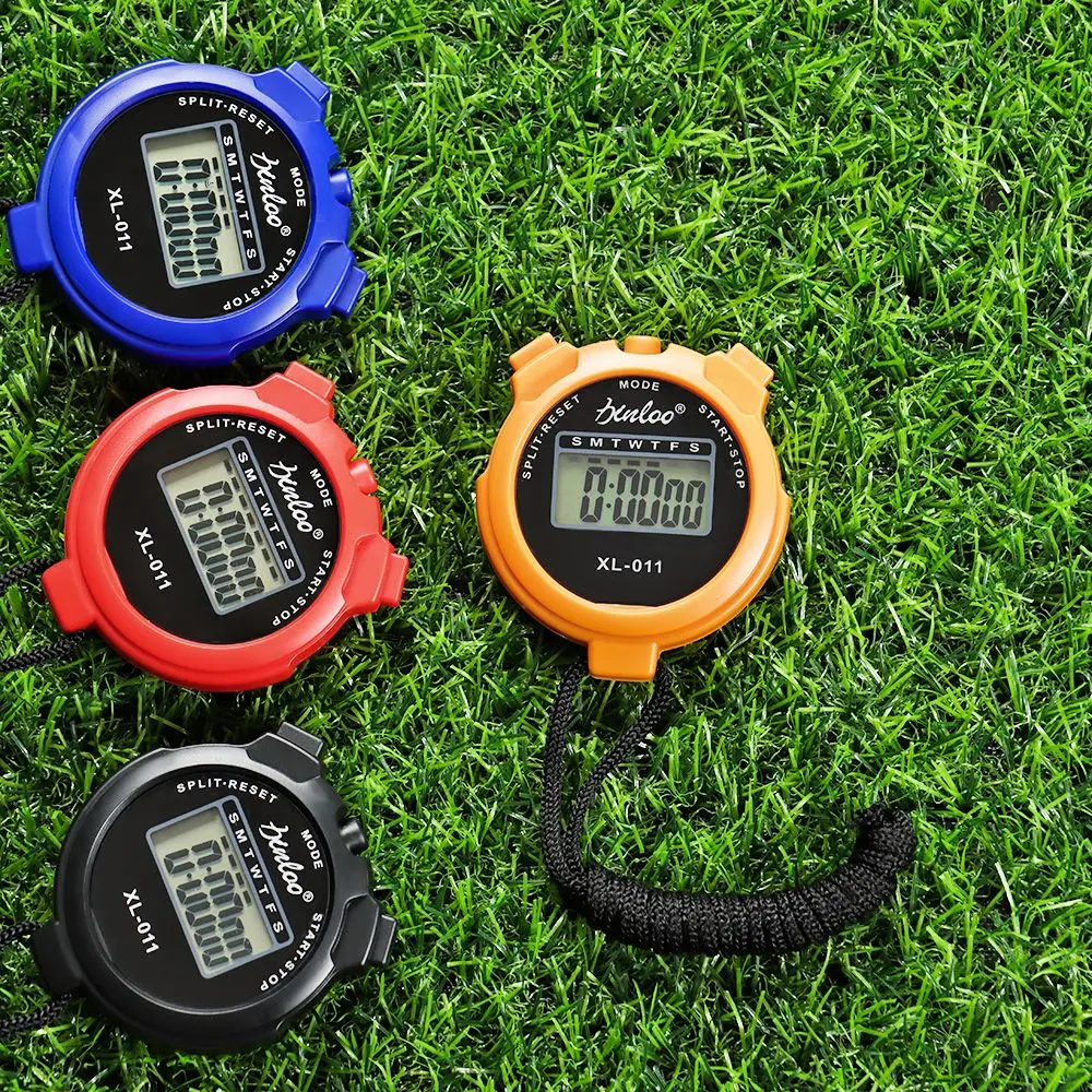 Running Fitness Lap Split Training Digital Display Memory Stopwatch Sports Stopwatch Timer Stopwatch Electronic Timer