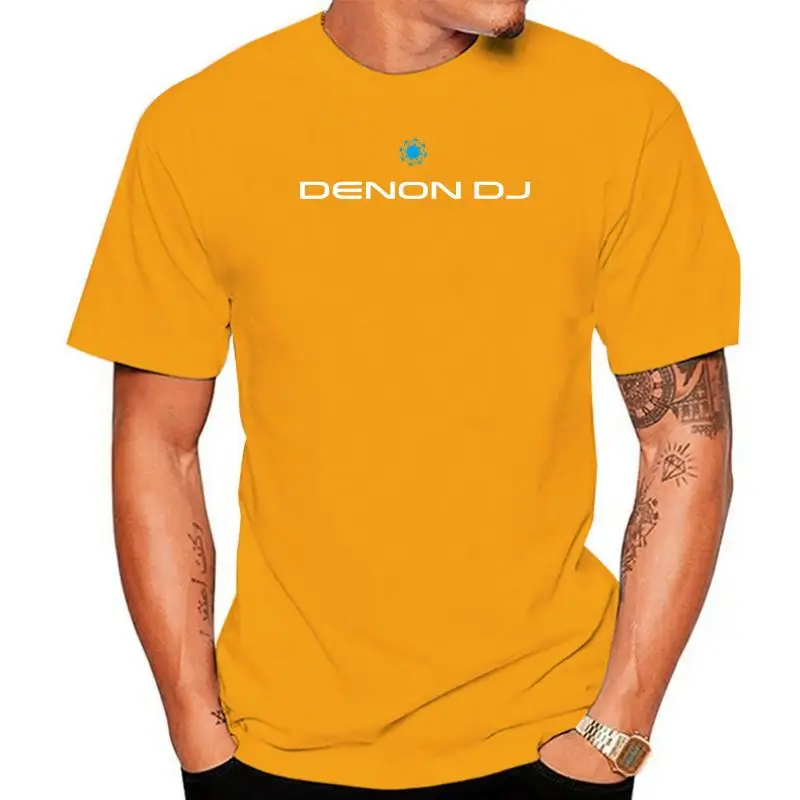 Denon Dj Classic T Shirt Mens Black Tee Fan Gift New From Us Men T-shirt Cool Newest