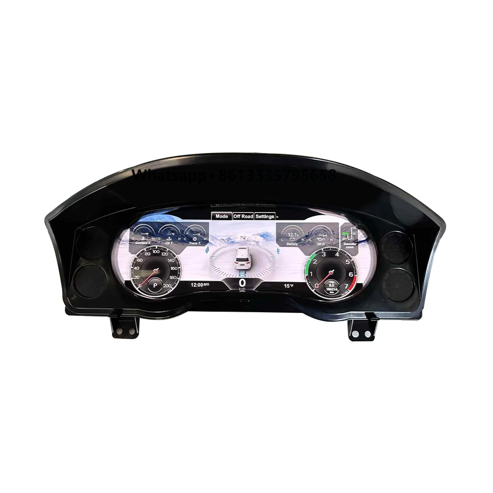 

ZWNAV 12.3" LCD 1920*720 Digital Cluster for LC200 2008-2020 Car Dashboard Instrument Panel Multifunctional Speedometer