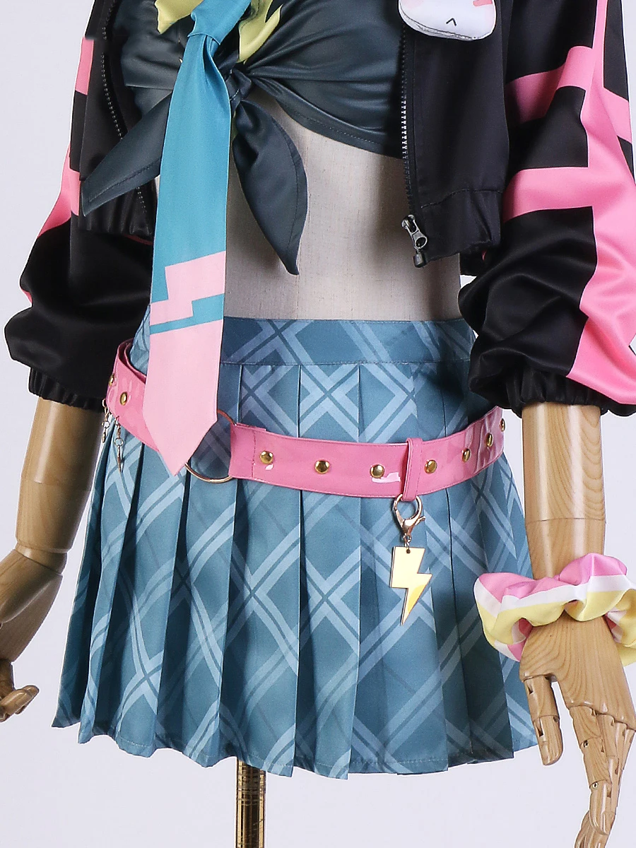 COS-KiKi Anime Vtuber Nijisanji XSOLEIL Kotoka Torahime Gioco Vestito Costume Cosplay Carino Giocoso Uniforme Halloween Party Outfit