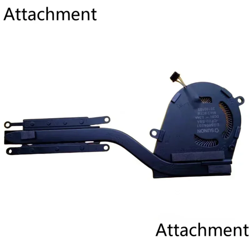 Nouveau dissipateur thermique de refroidissement CPU avec refroidisseur de ventilateur pour Dell Latitude E7300 7300 religions 0866D6 EG50040S1-CF00-S9A DC28000NDS0