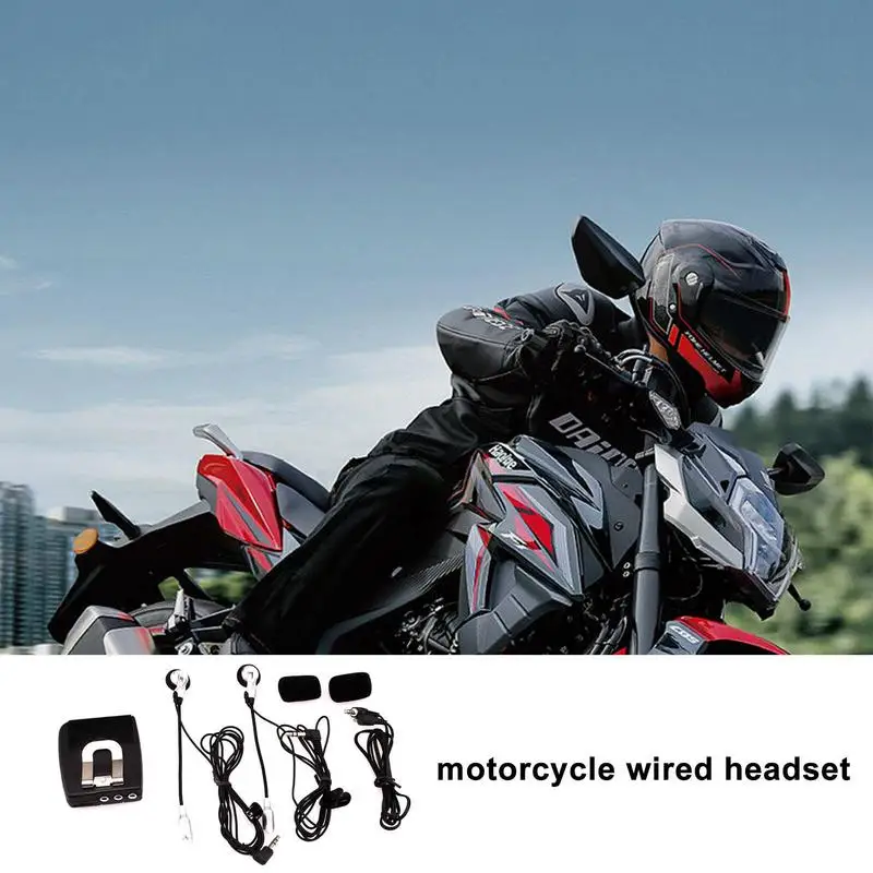Interphone Accessories For Motorcycle Motorcycle Interphone Headset Cycling Audio Clip Complete Bracket Accessory For 2 Riders