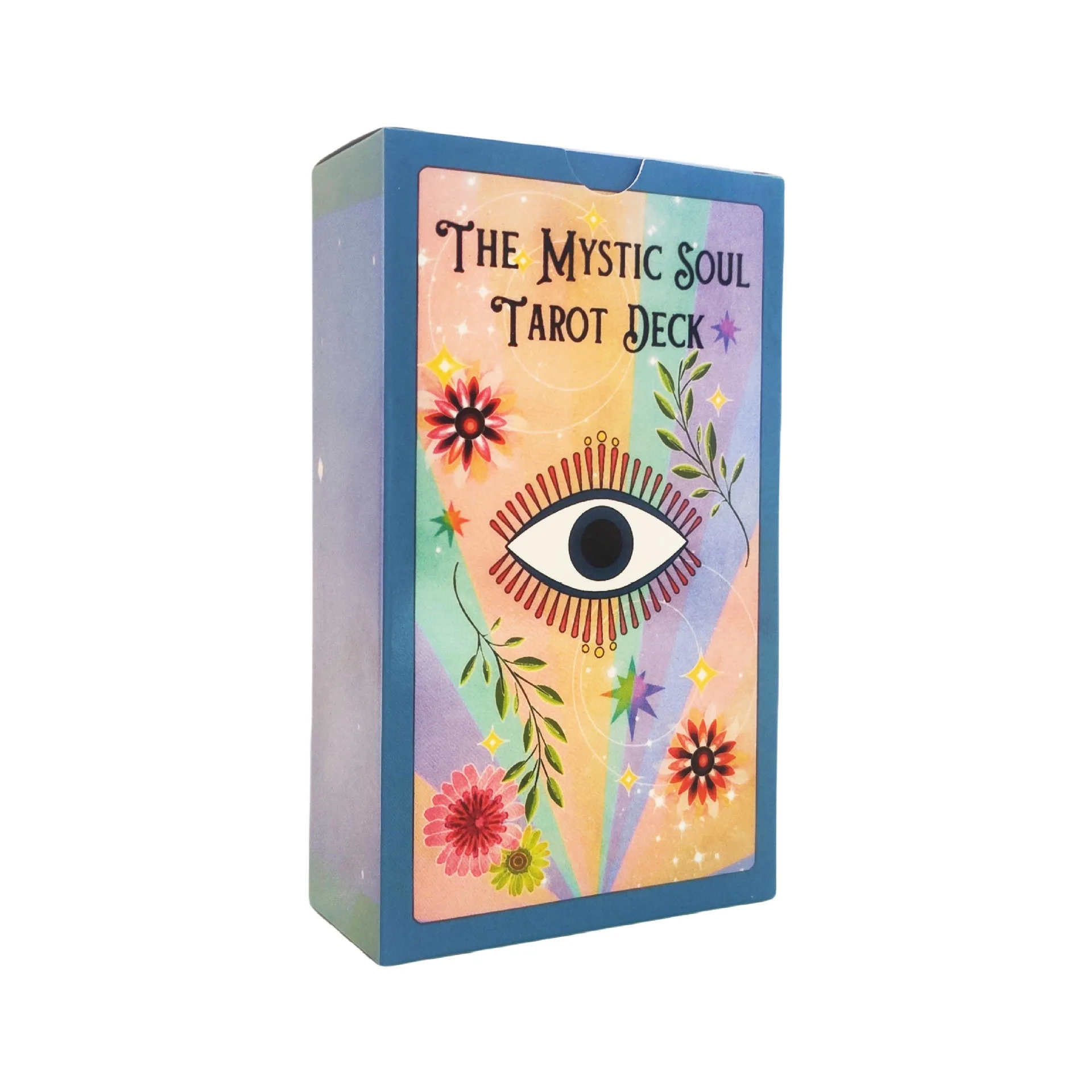 12x7 cm De Mystic Soul Tarot Deck Een 78 stks Engelse Versie Waarzeggerij Tarot Kaarten met Gids voor Beginner