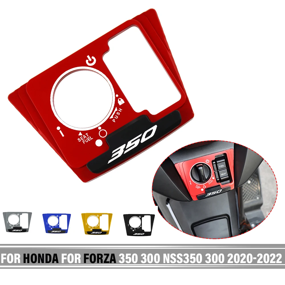 For HONDA For FORZA350 For Forza300 NSS350 300 2020 2021 2022 Motorcycle Seat Electric Door Lock Switch Cover Cap Part Protector