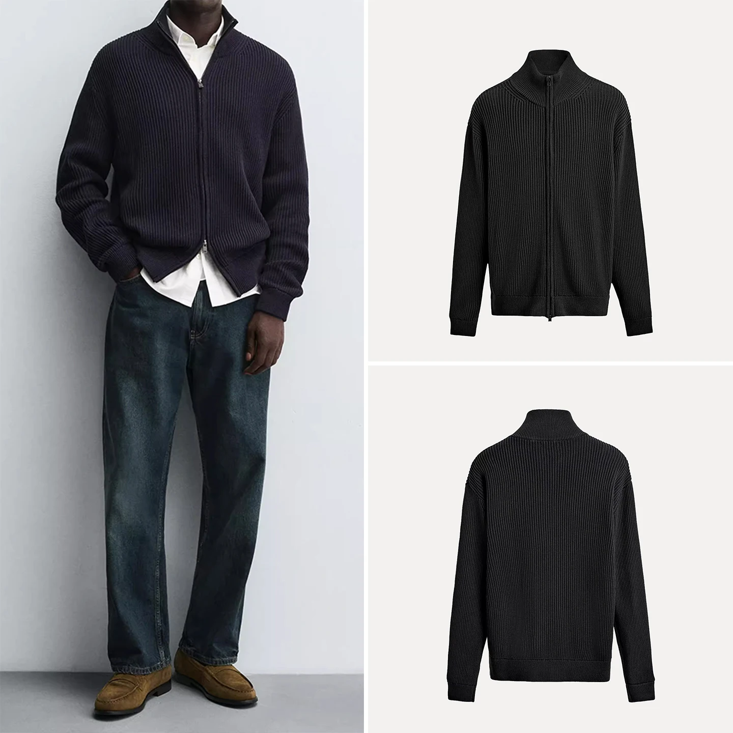 

Модный вязаный трикотаж на молнии с кисточками, облегающий прямой трикотаж, молодежный городской длинный кардиган све, дышащий, удобный