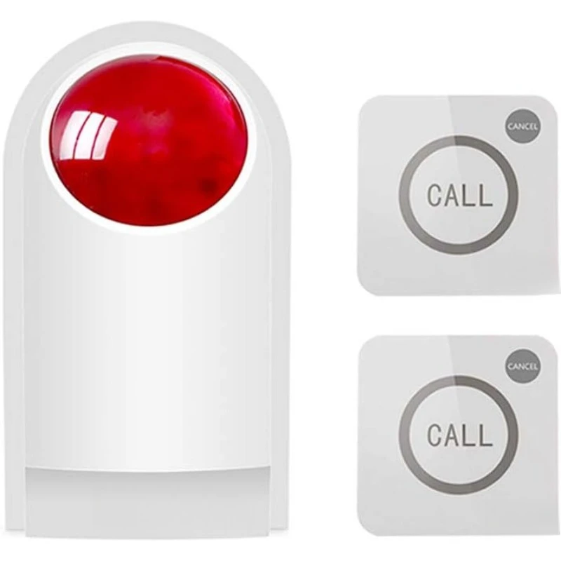 

Emergency Strobe Siren Alarm Kit Waterproof Outdoor Loud Panic SOS Warning System for Business Home Shop Hotel School 300