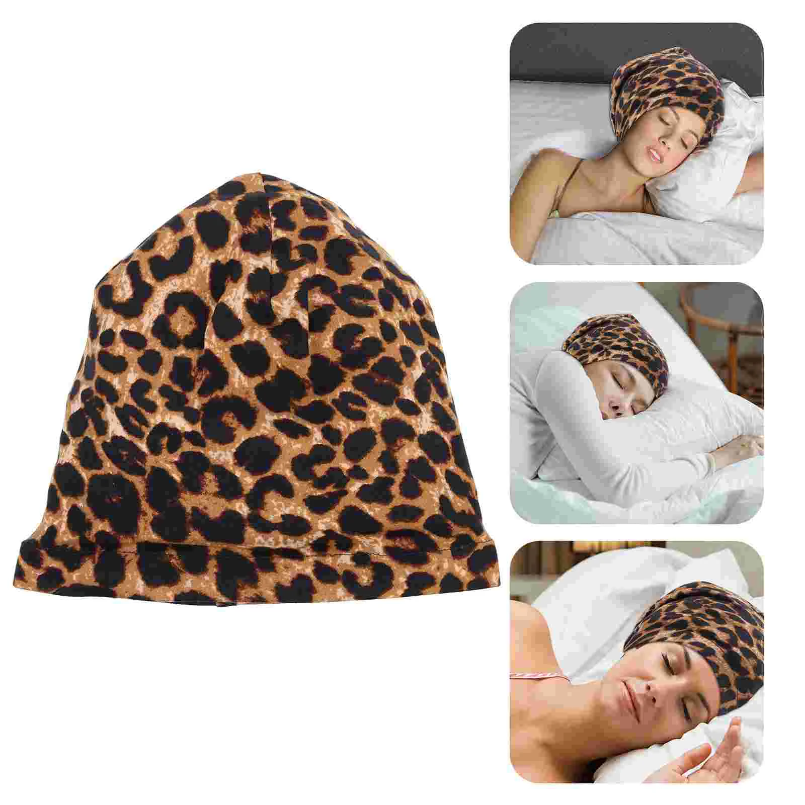 Hedging Cap Satin Lined Miss Silk Sleep Bonnet Head Scarf Polyester Supple Women Sleeping Hat