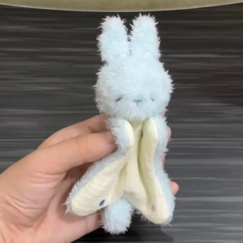Couverture de sécurité lapin, jouet en peluche douce pour enfants, poupée animale confortable et confortable, cadeau apaisant