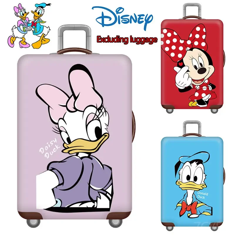 Disney Mickey Mouse Luggage Dustproof Protective Cover Fashion Animation Suitcase Cover Travel Trolley Case Decorate Antifouling